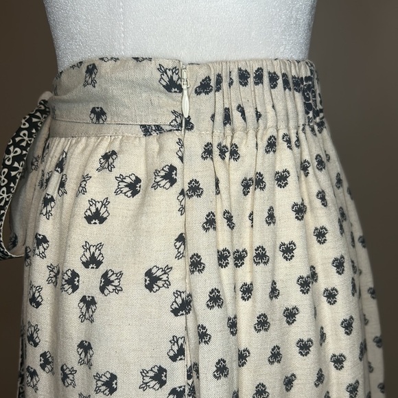 Anthropologie Vineet Bahl Devi Floral Embroidered Skirt New Size Extra Small - Picture 8 of 12